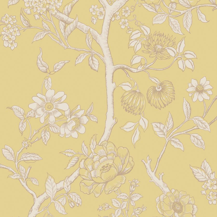 128/2009 | Paradise Tree, Yellow Chinoiserie - Cole & Son Wallpaper