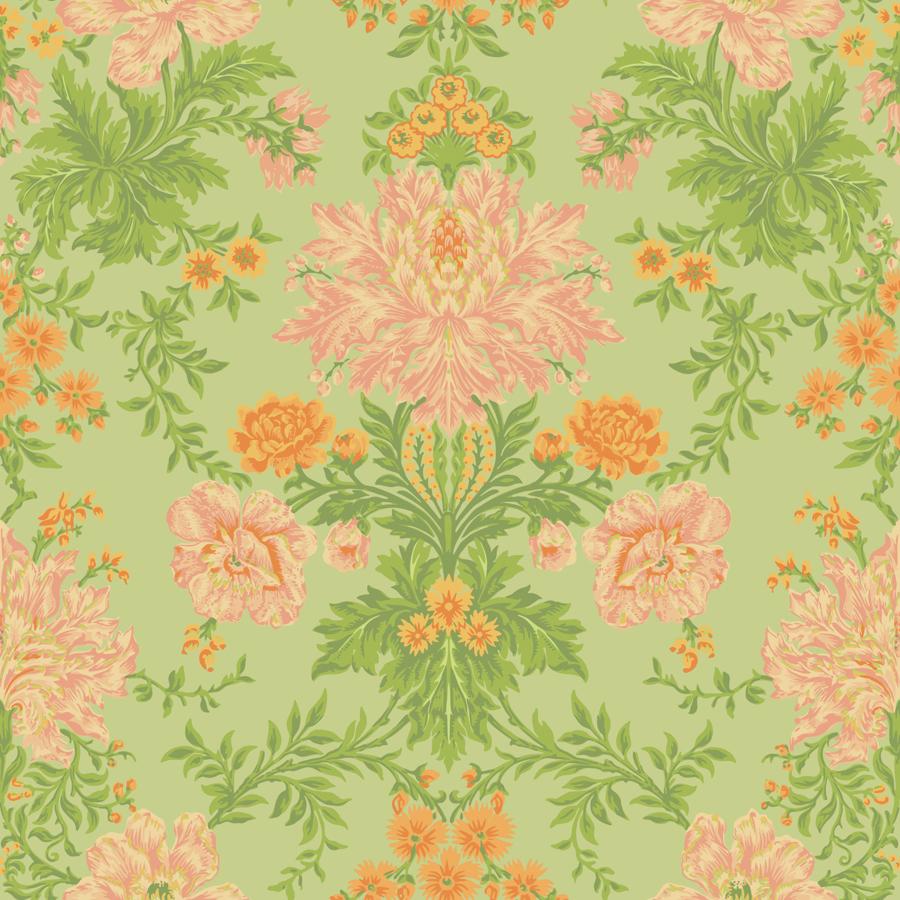 128/7036 | Poppies, Peach Floral - Cole & Son Wallpaper