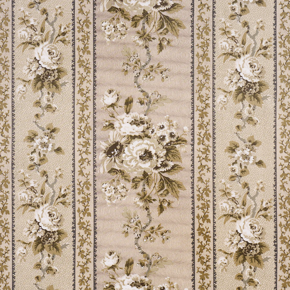 182041 | Elizabeth Chintz, Neutral - Schumacher Fabric