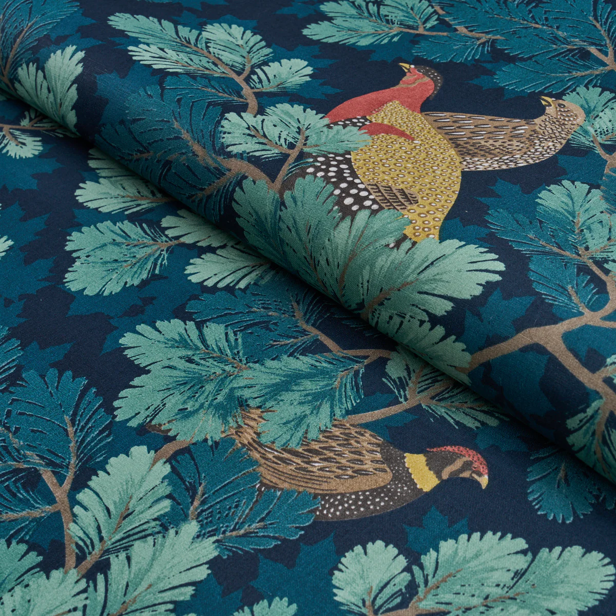 182252 | Covey Hedge, Midnight - Schumacher Fabric - Image 4