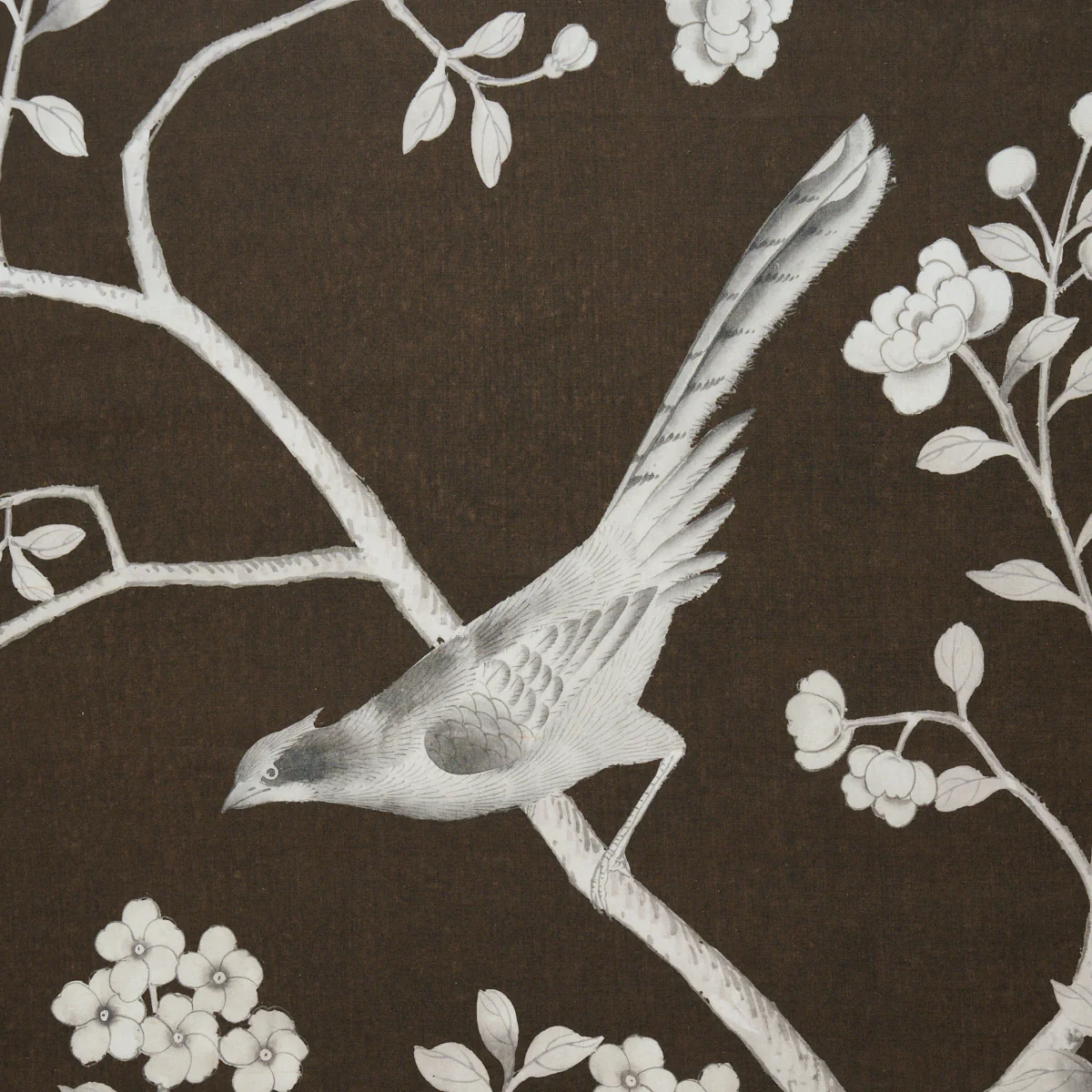 182560 | Chinois Palais, Chocolate - Schumacher Fabric - Image 4