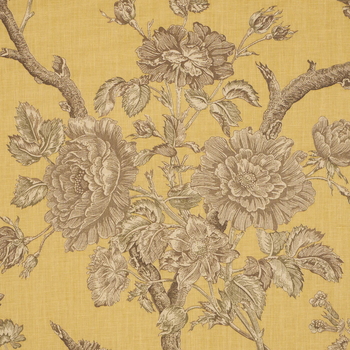 182831 | Inverness Garden, Buttercup - Schumacher Fabric - Image 3