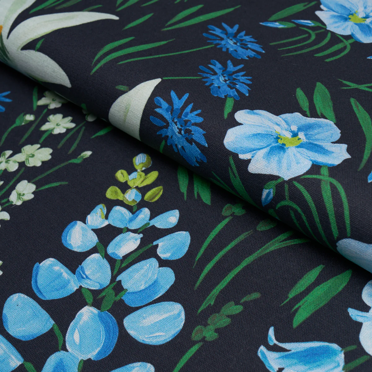182850 | Oz Floral, Ebony - Schumacher Fabric - Image 4