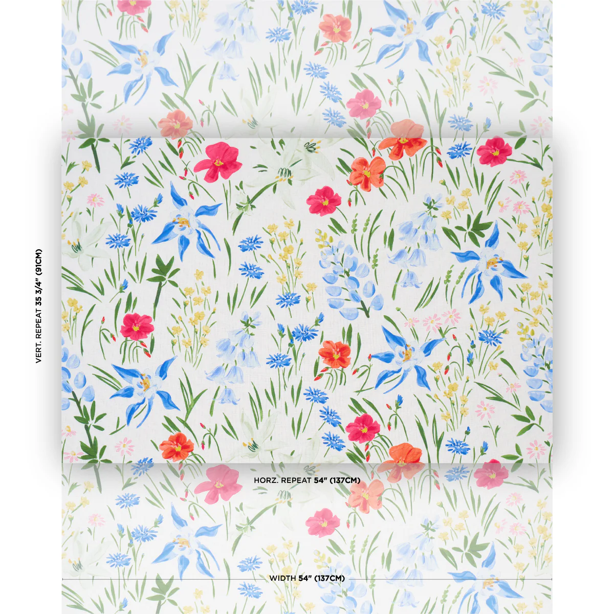 182852 | Oz Floral, Multi - Schumacher Fabric - Image 2