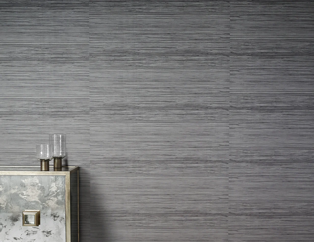 27007 | Vinyl Horizons, Porto Black - Phillip Jeffries Wallpaper - Image 3