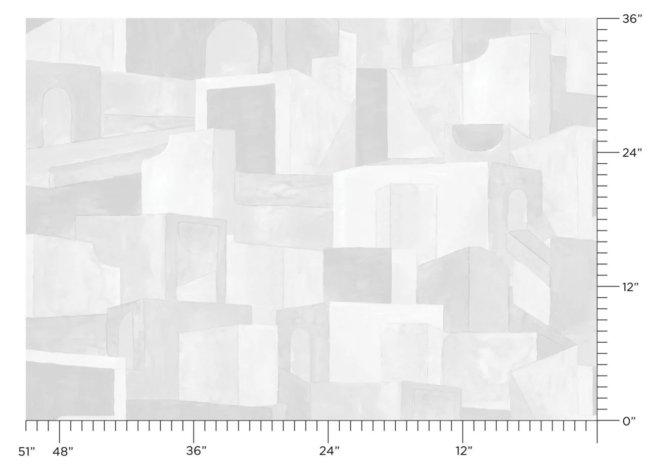 27400 | Villa Vibes, Crete on Vinyl Canvas - Phillip Jeffries Wallpaper - Image 4