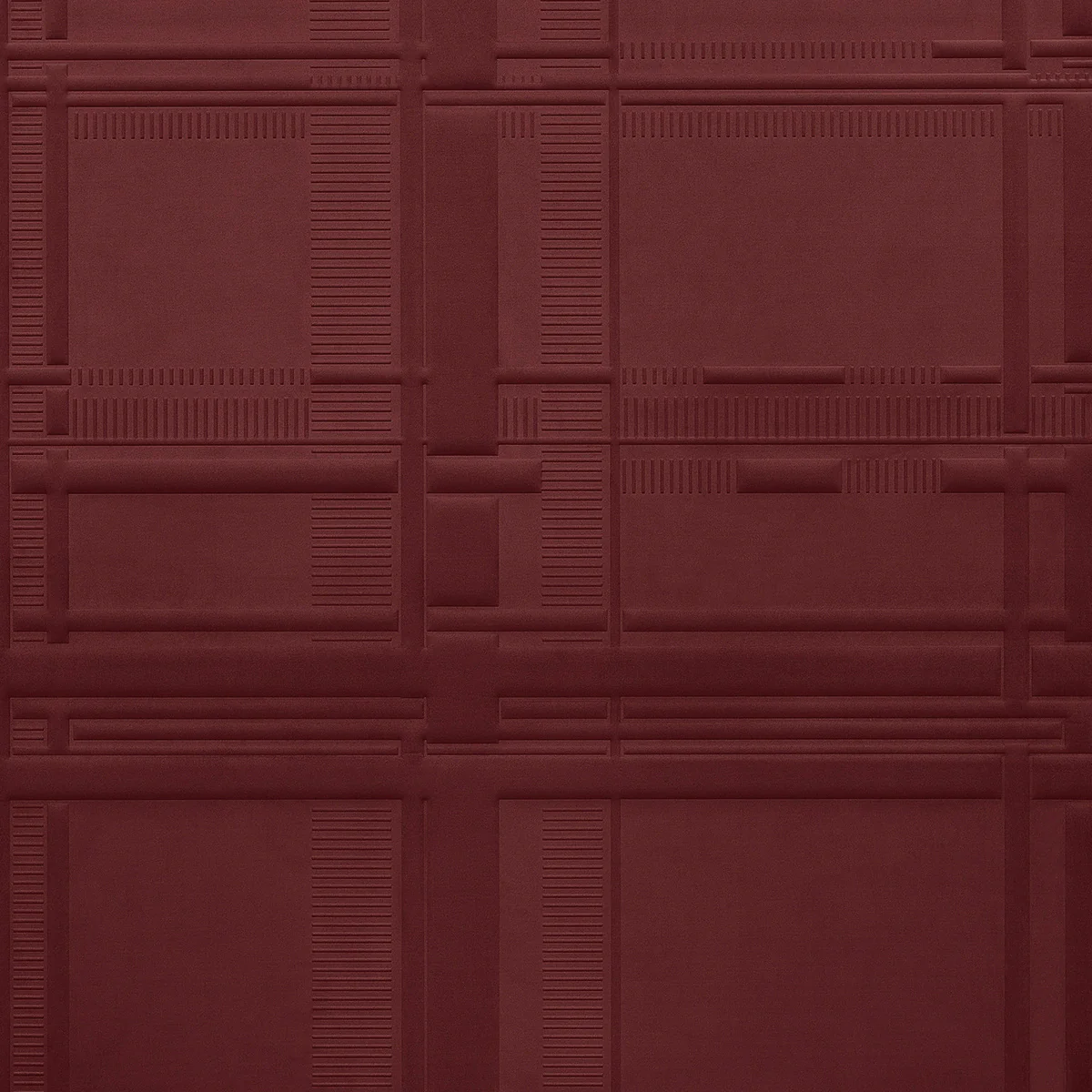28805 | Lofted Lines, Deep Carmine - Phillip Jeffries Wallpaper