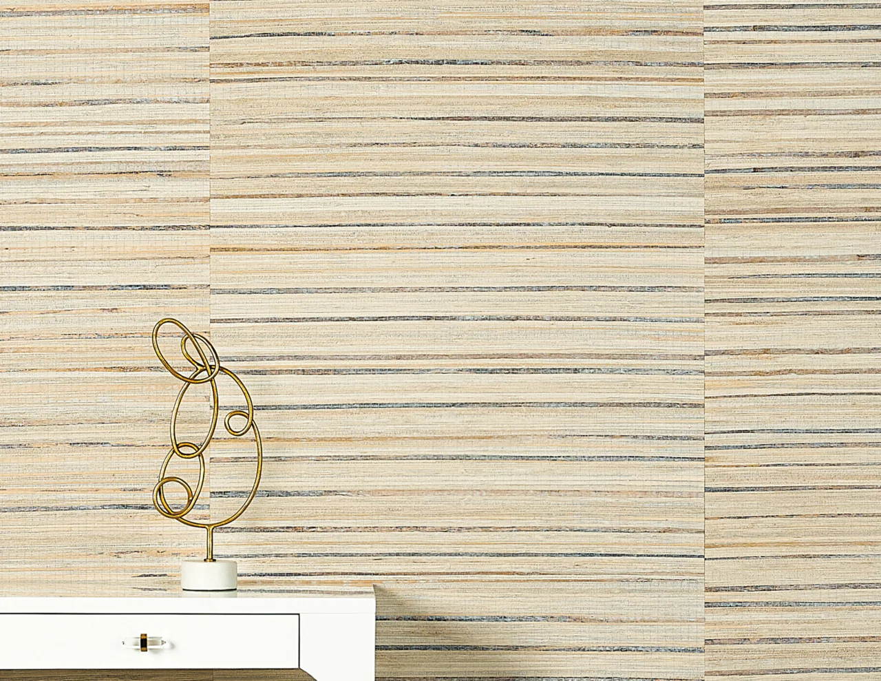32001 | Bungalow Bark, Golden Harvest - Phillip Jeffries Wallpaper - Image 3