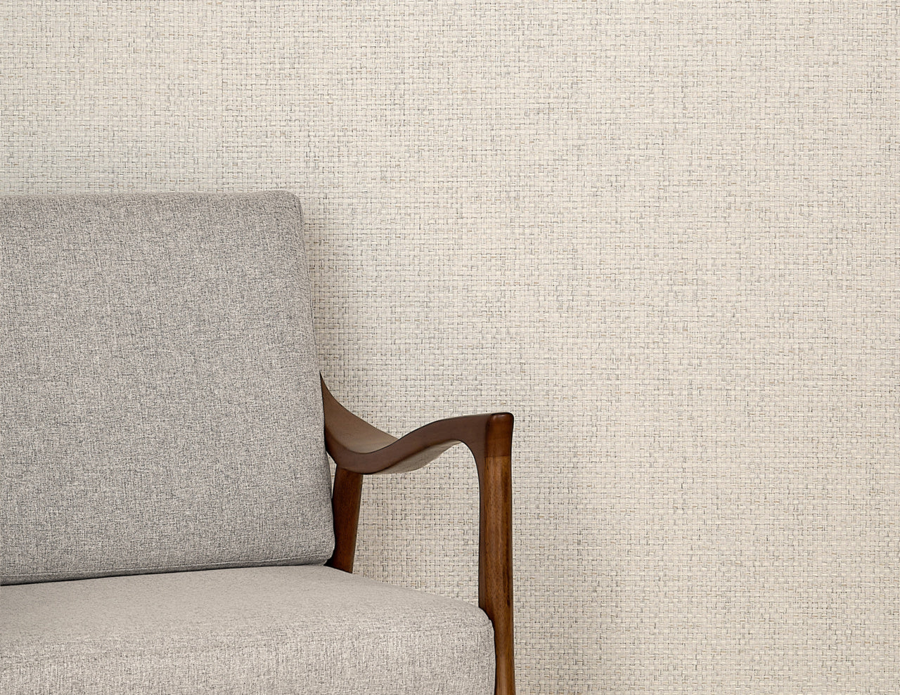 35200 | Wellington Weave, Clay Beige - Phillip Jeffries Wallpaper - Image 3