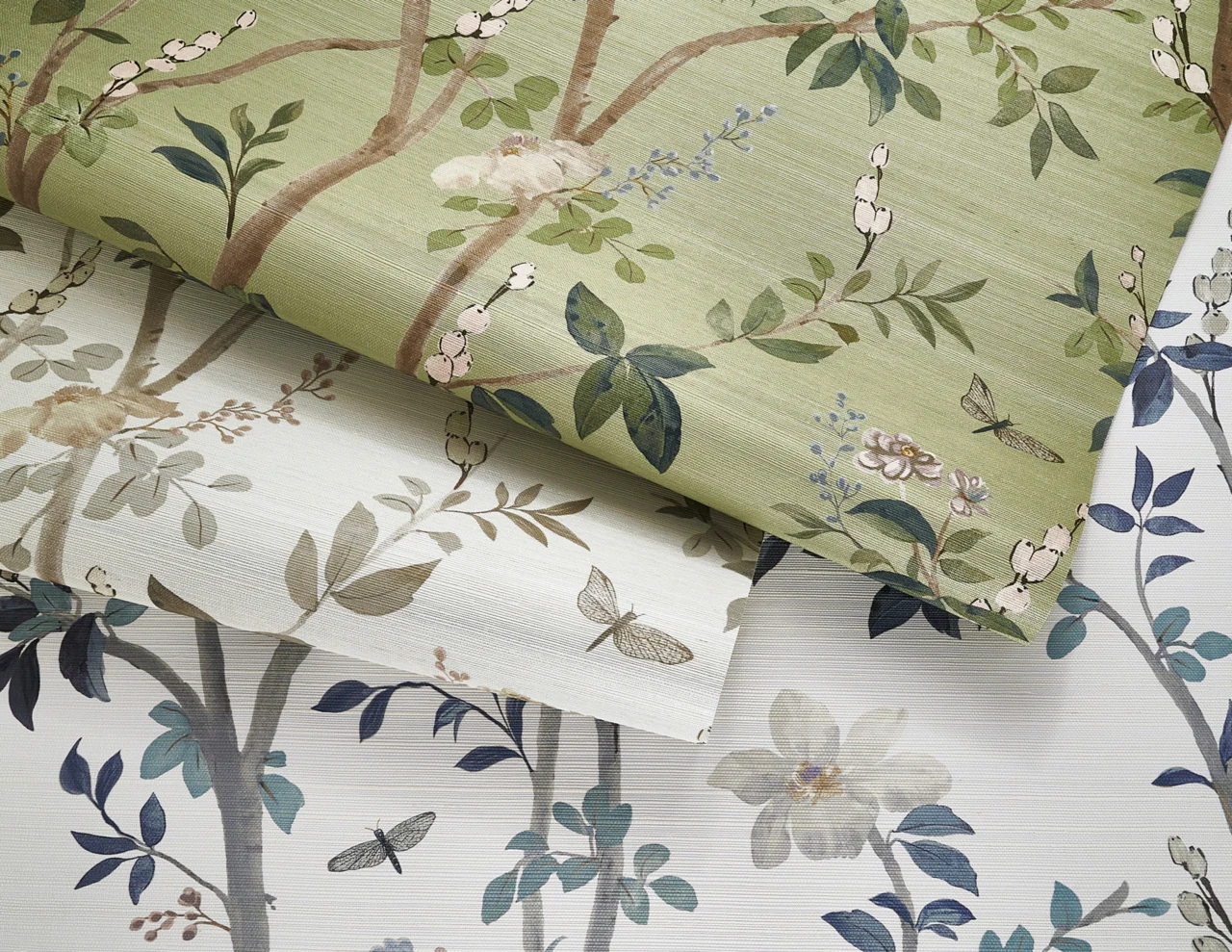 35403 | Jasmine, Autumn Petals on Floored - Phillip Jeffries Wallpaper - Image 2