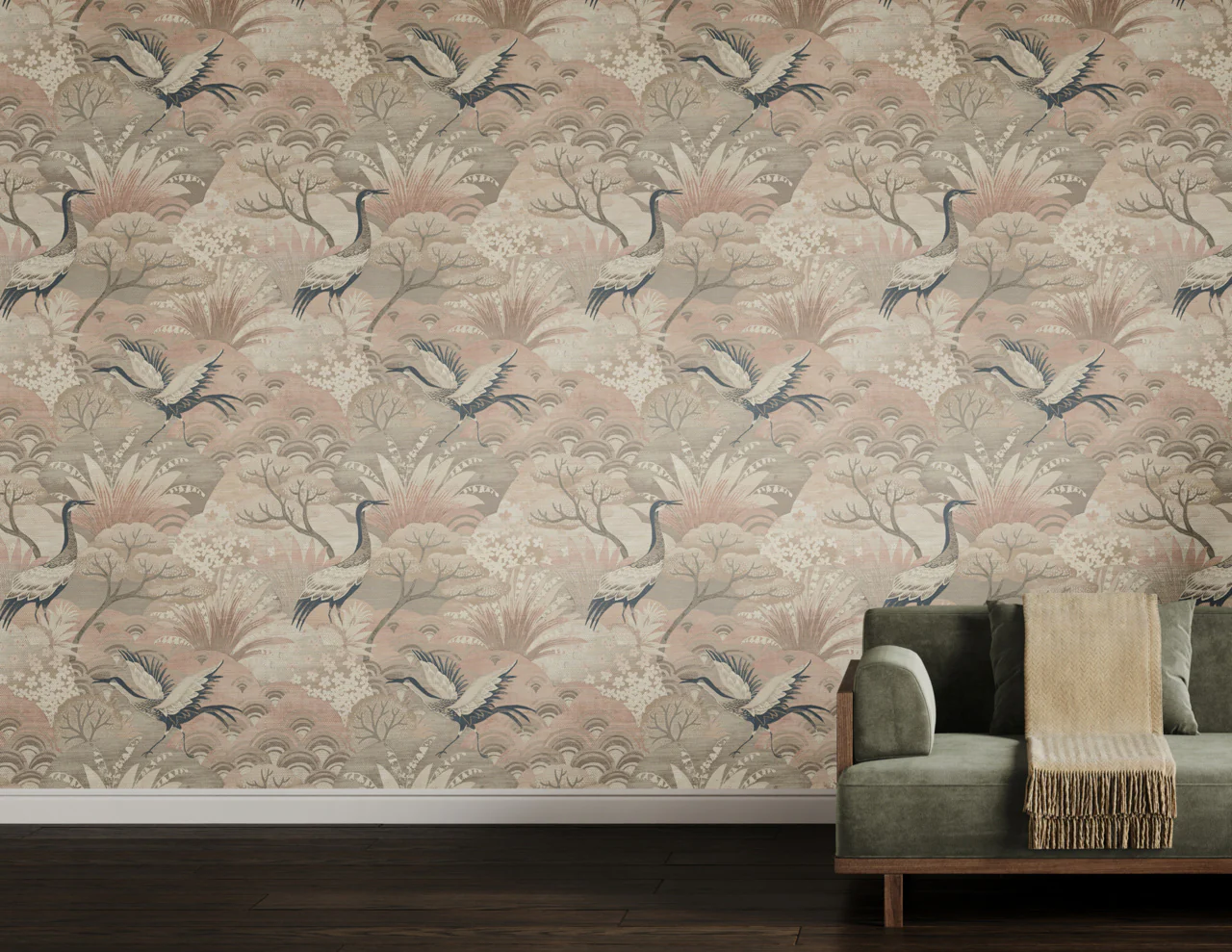 35602 | Fable, Tonal Dream on Manila Hemp - Phillip Jeffries Wallpaper - Image 3