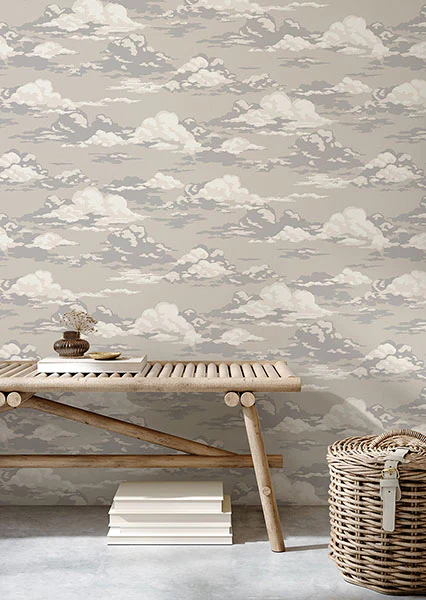 4164-M1809 | Westbury Forest, Cumulus Neutral Clouds - Advantage Wallpaper - Image 3