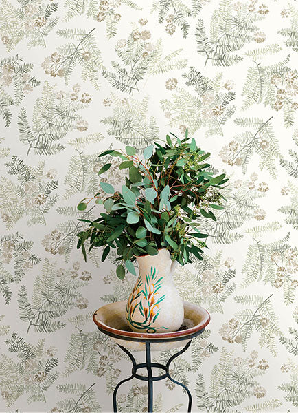4169-83105 | Oak & Moss, Frith Green Botanical - Chesapeake Wallpaper - Image 3