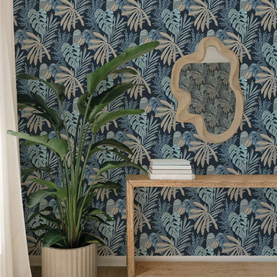 4177-27735 | Drew & Jonathan Home Fifth Edition, Alocasia - A-Street Wallpaper - Image 3