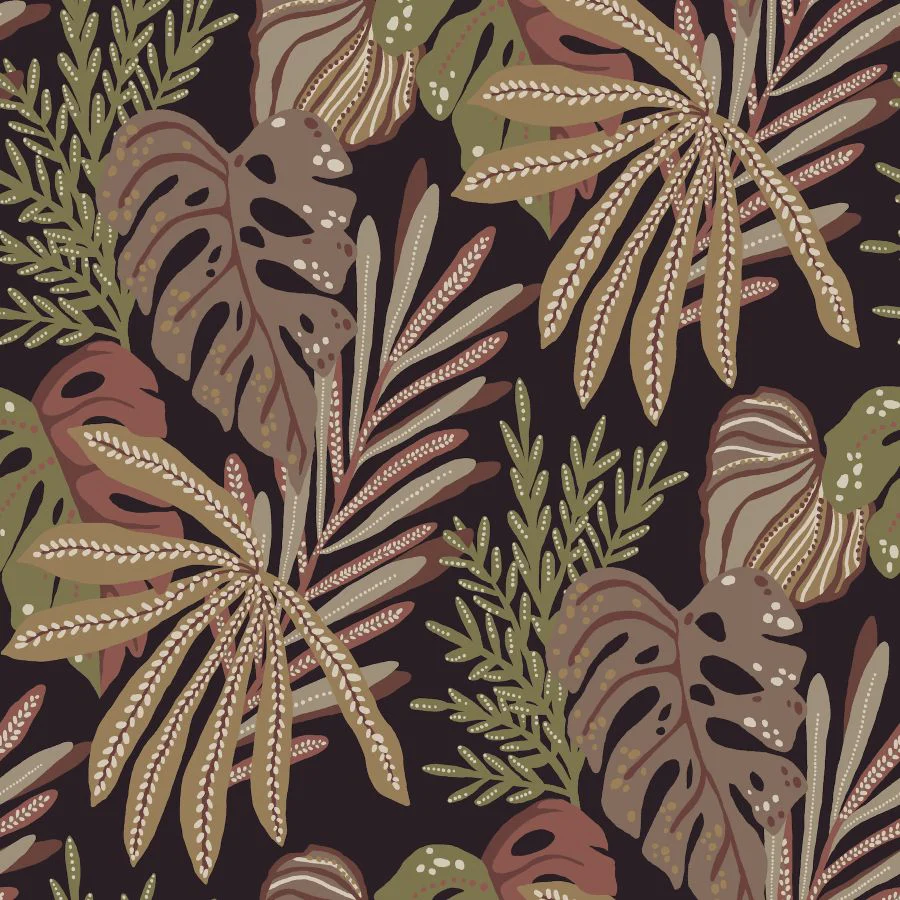 4177-27738 | Drew & Jonathan Home Fifth Edition, Alocasia - A-Street Wallpaper