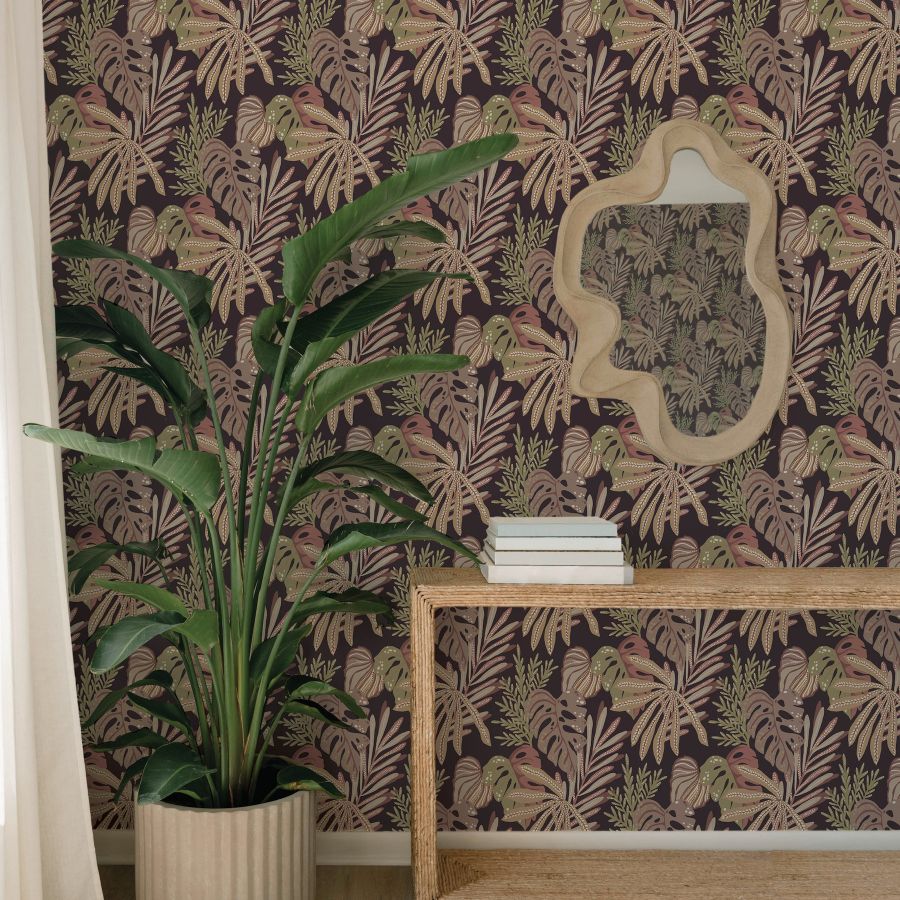 4177-27738 | Drew & Jonathan Home Fifth Edition, Alocasia - A-Street Wallpaper - Image 3