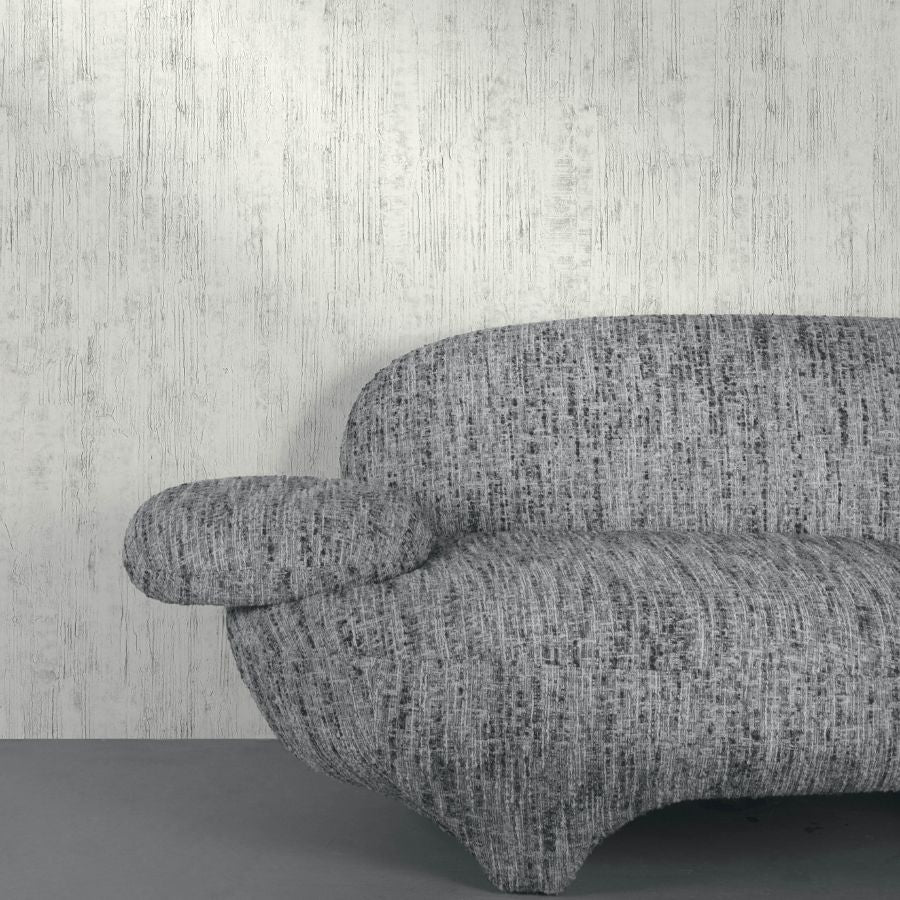4191-83002 | Kitchen & Bath, Ramona White Distressed Texture - Chesapeake Wallpaper - Image 2