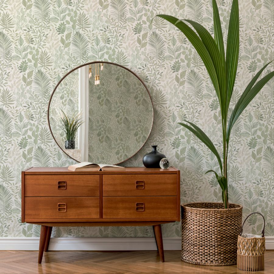 4201-20102 | Savanna, Ängslycka Green Forest Botanicals - A-Street Wallpaper - Image 3