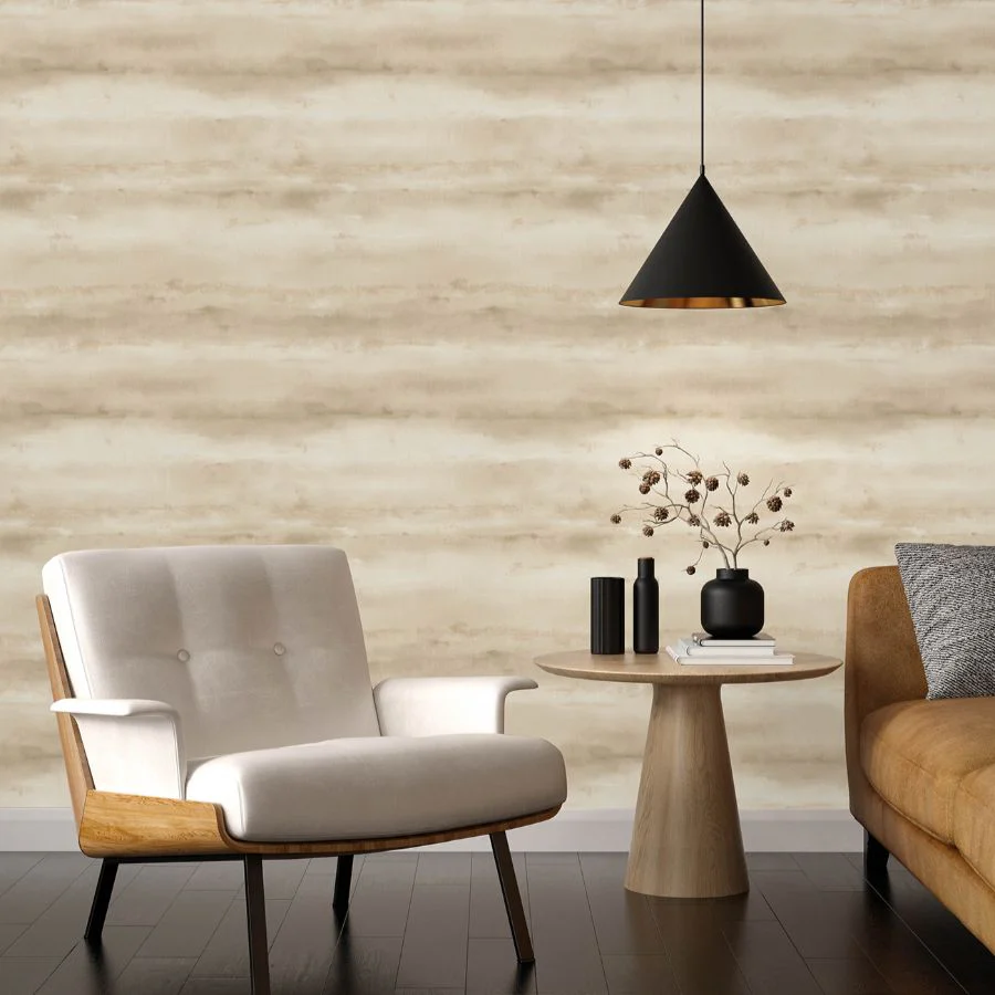 4202-481679 | Springhill, Ayla Neutral Abstract Stripe - A-Street Wallpaper - Image 2