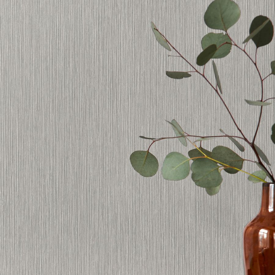 4202-844368 | Springhill, Oren Grey Shimmering Striations - A-Street Wallpaper - Image 2