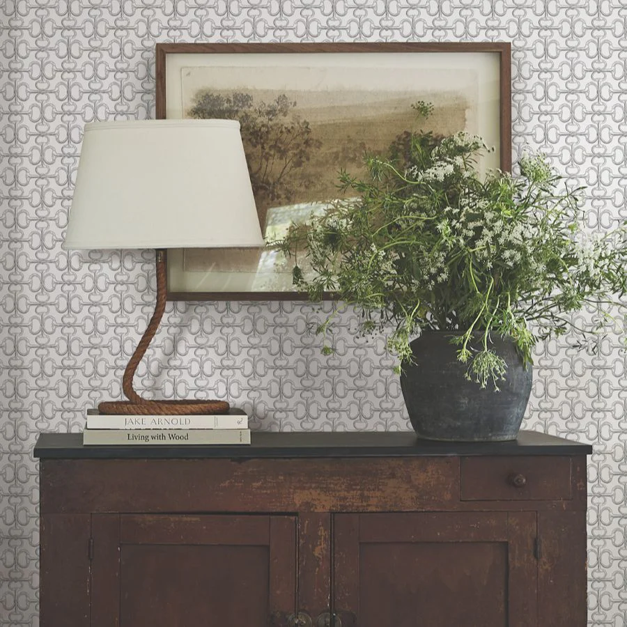 4211-83507 | Private Reserve, Polo White Horse Bits - Ronald Redding Wallpaper - Image 2