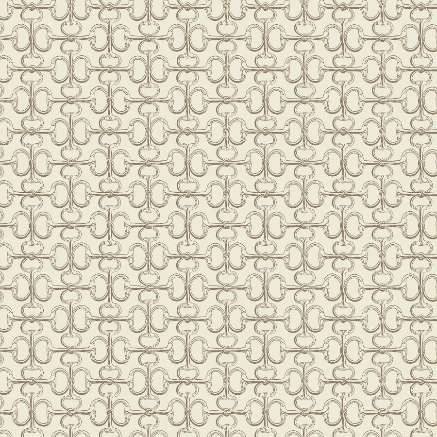 4211-83508 | Private Reserve, Polo Beige Horse Bits - Ronald Redding Wallpaper