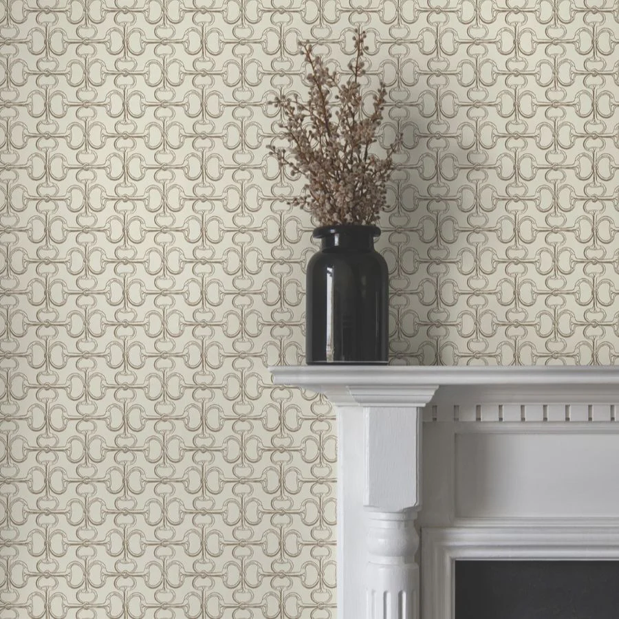 4211-83508 | Private Reserve, Polo Beige Horse Bits - Ronald Redding Wallpaper - Image 3