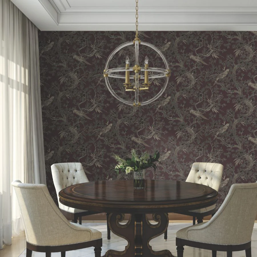 4211-83571 | Private Reserve, Regal Ridge Plum Trailing Tree - Ronald Redding Wallpaper - Image 2