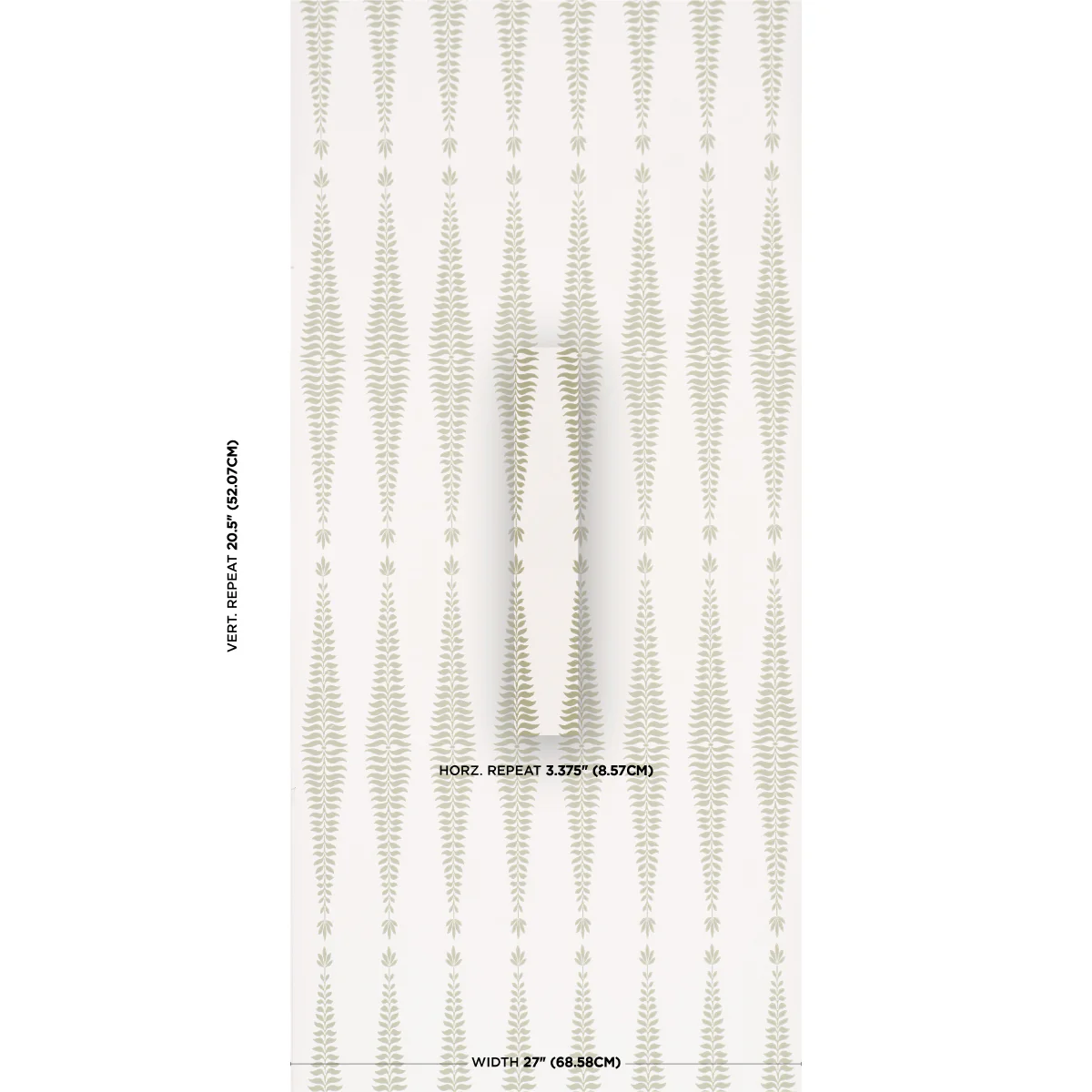 5005076 | Fern Tree, Sage - Schumacher Wallpaper - Image 2