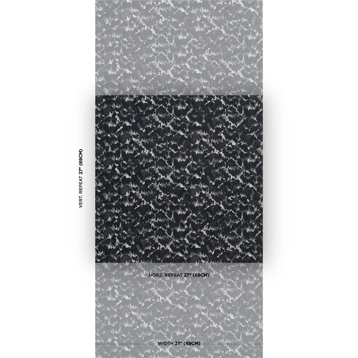 5007453 | Tortoise, Blackout - Schumacher Wallpaper - Image 2