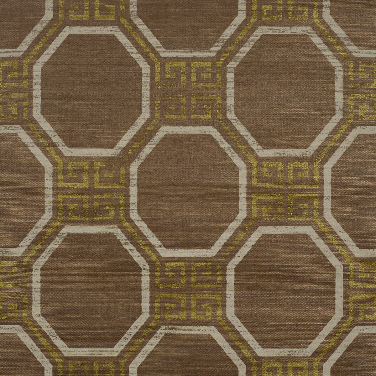 5008938 | Octavia Sisal, Sepia - Schumacher Wallpaper