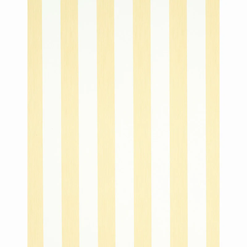 5011910 | Edwin Stripe Wide, Buttercup - Schumacher Wallpaper - Image 2