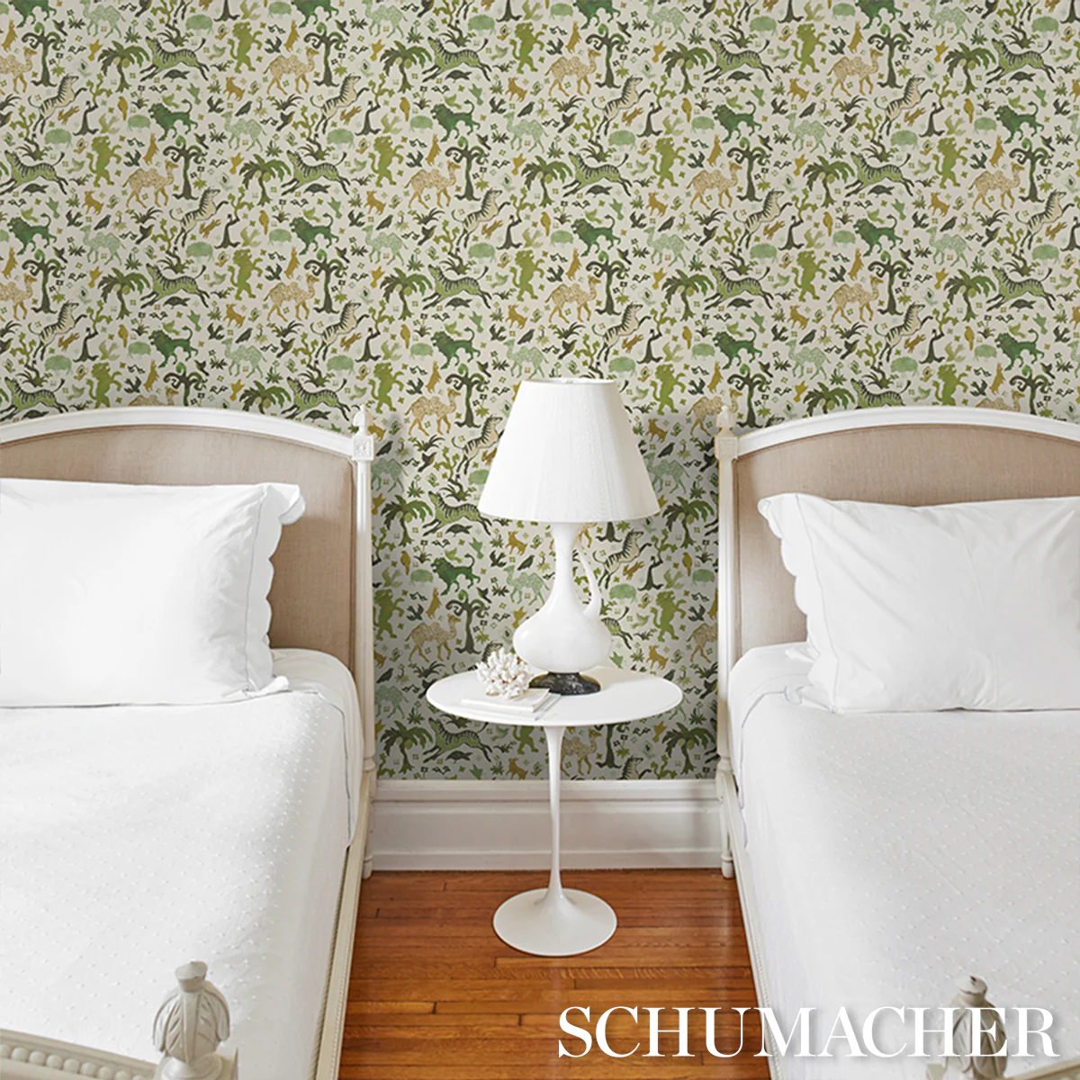 5013533 | Beasts, Green - Schumacher Wallpaper - Image 6