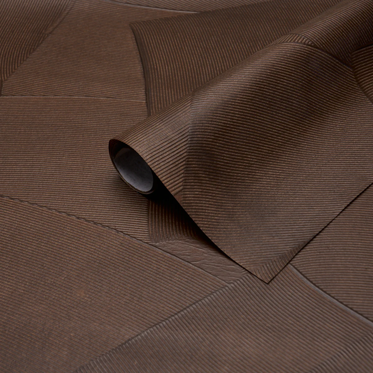 5013954 | Hand Combed Plaster, Brown - Schumacher Wallpaper - Image 3