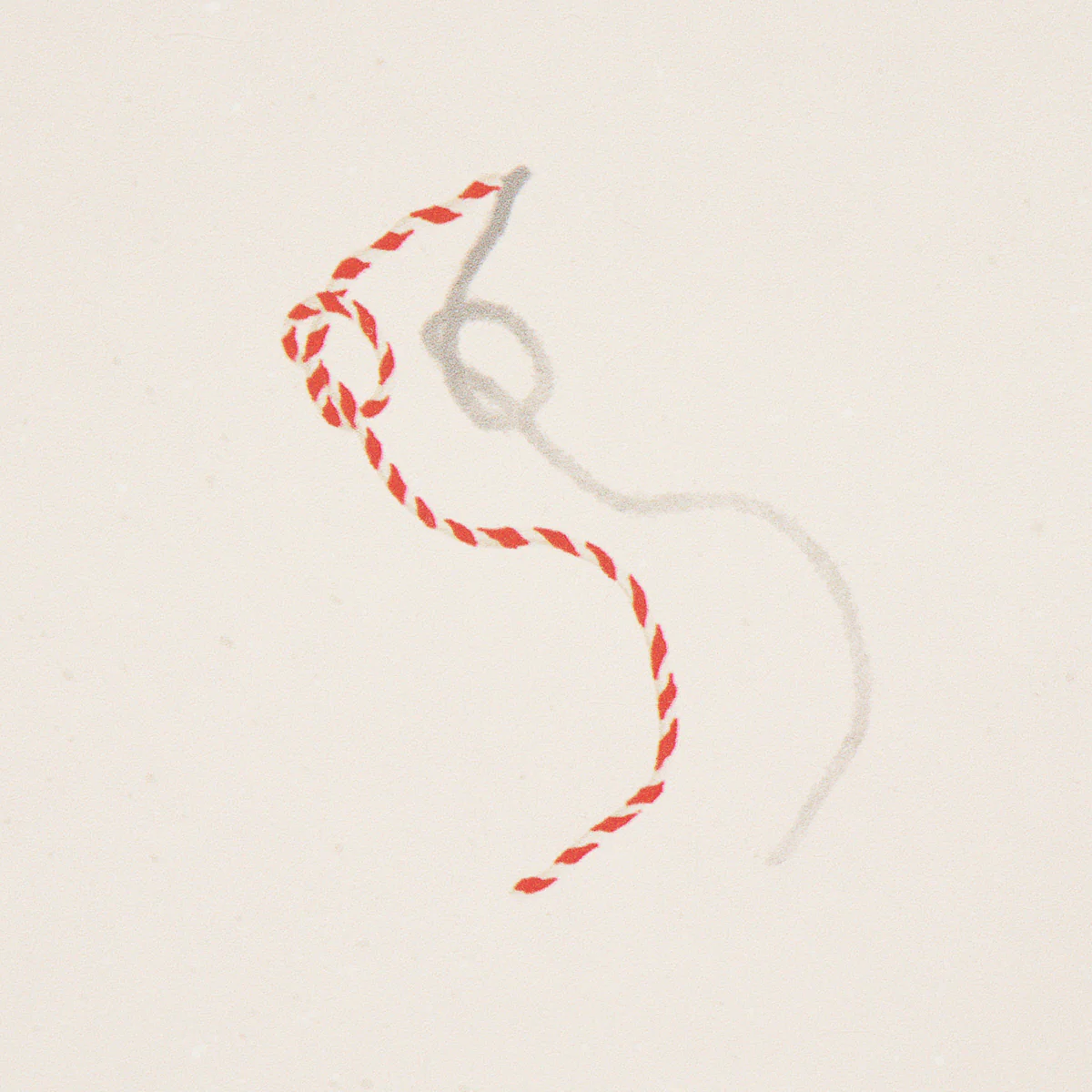 5014470 | Butcher String, Red And White On Ivory - Schumacher Wallpaper - Image 3