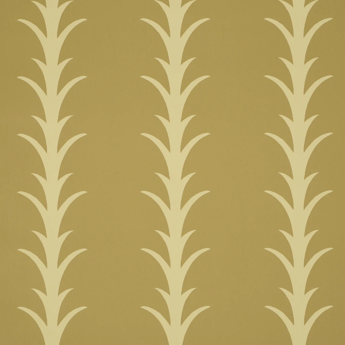 5014777 | Acanthus Stripe, Anis On Chartreuse - Schumacher Wallpaper