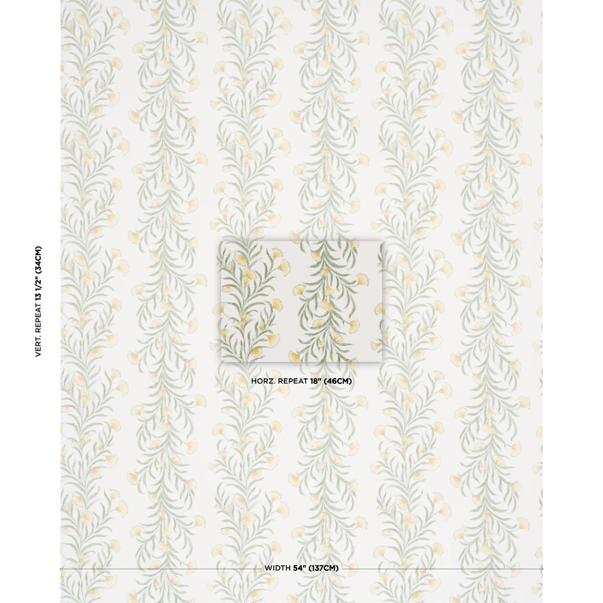 5015365 | Tasmanian Mimosa, Marigold - Schumacher Wallpaper - Image 2