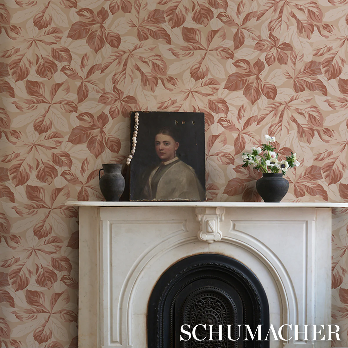 5016982 | Arboreal Handprint, Spice - Schumacher Wallpaper - Image 5