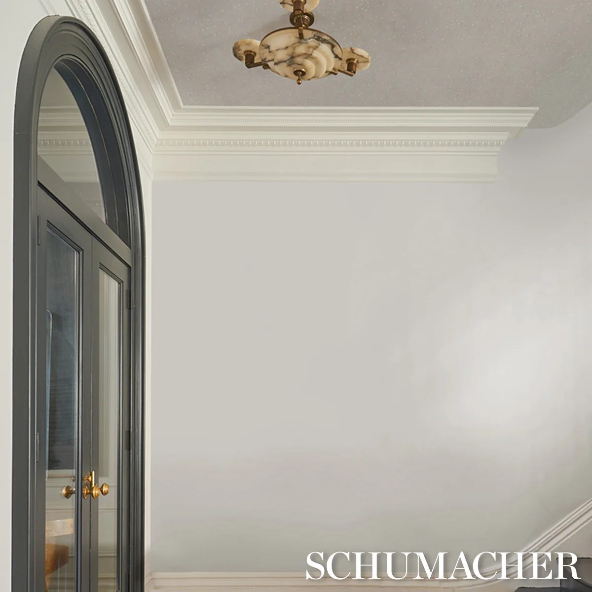 5017121 | Brindille Starry Sky, Dove - Schumacher Wallpaper - Image 3