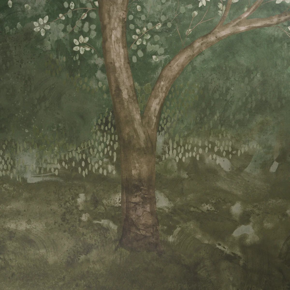 5017140 | Psalm 3 Panel Set, Cypress - Schumacher Wallpaper - Image 5