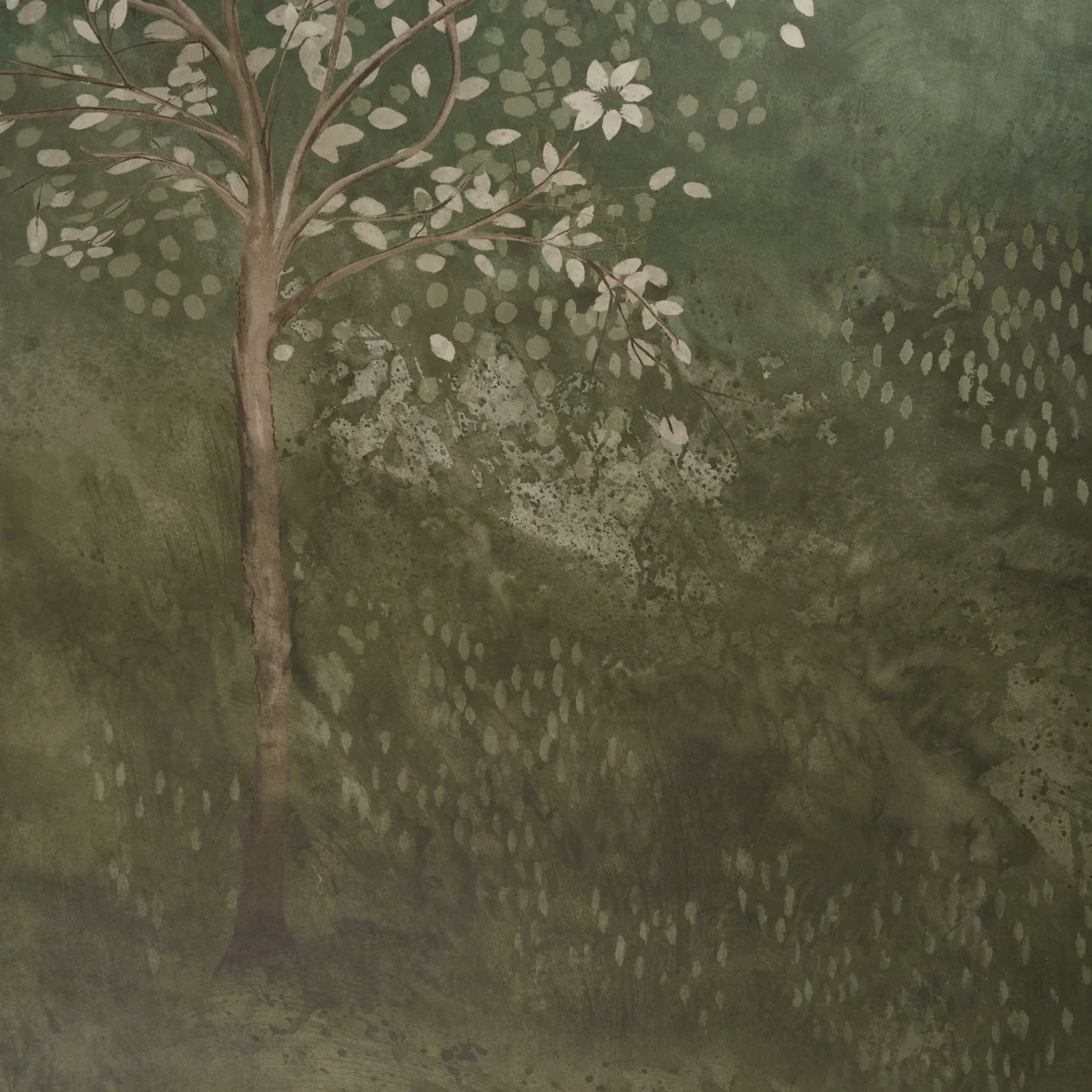 5017140 | Psalm 3 Panel Set, Cypress - Schumacher Wallpaper - Image 6