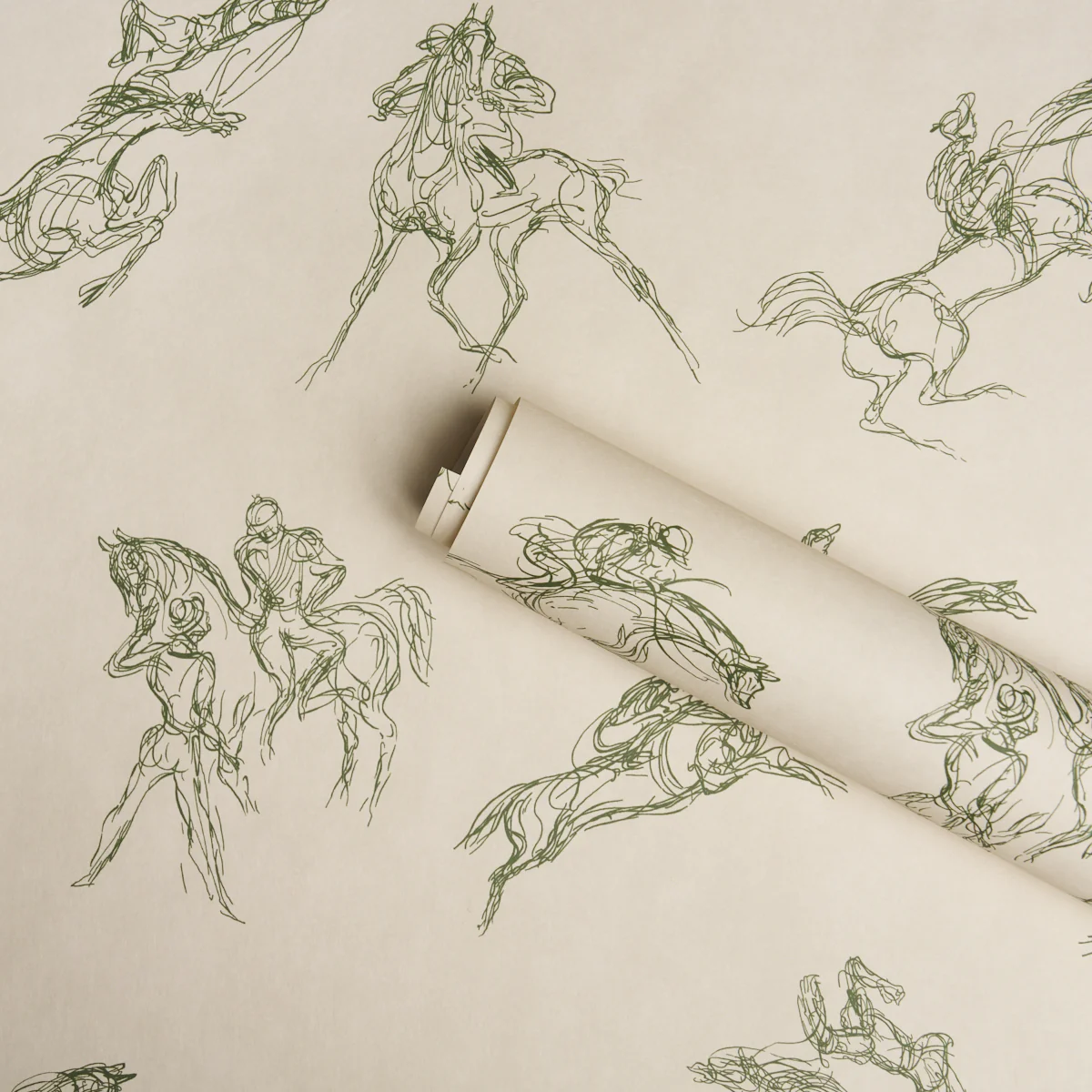 5017392 | Tanbark, Olive - Schumacher Wallpaper - Image 4