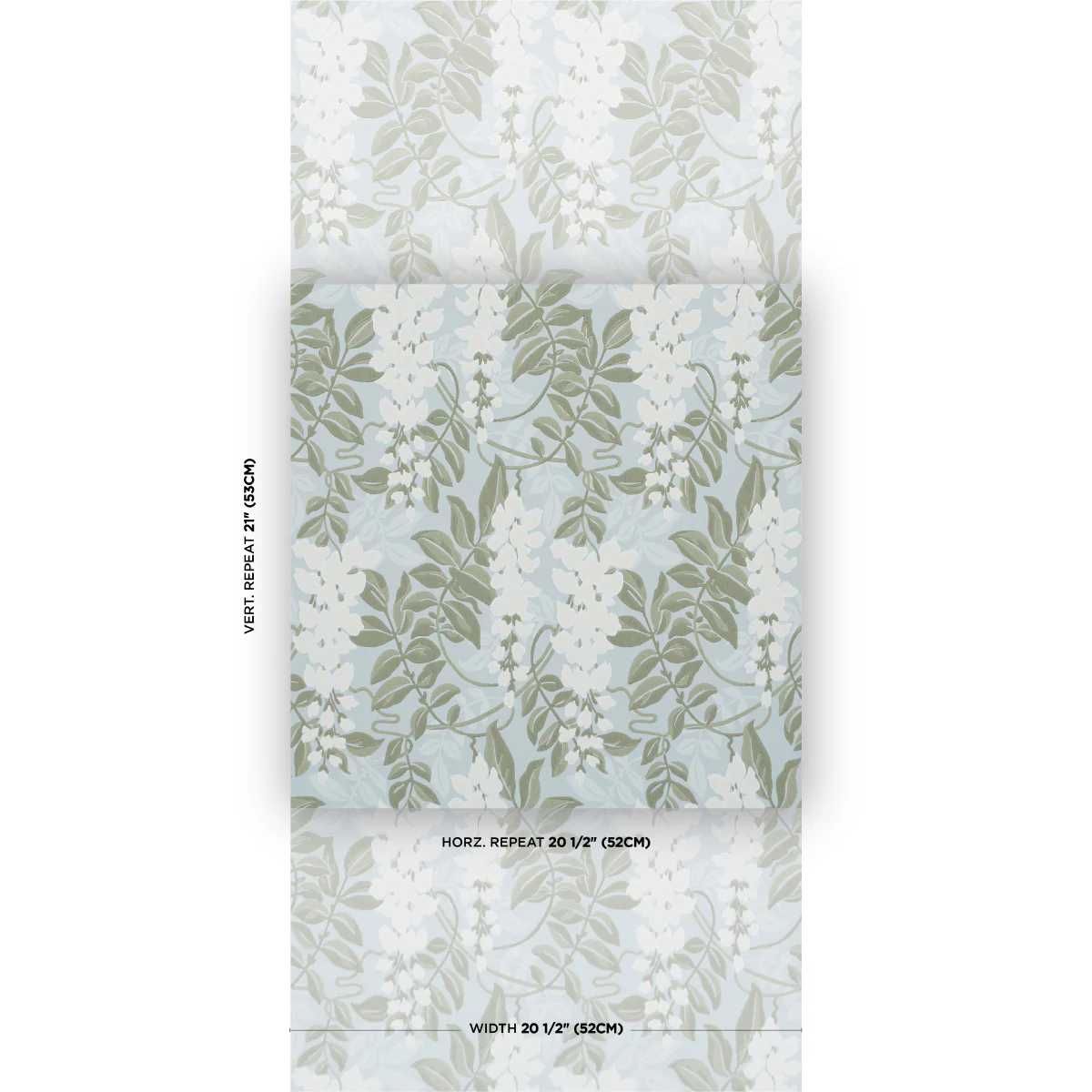 5017531 | Lucia Wisteria, Sky - Schumacher Wallpaper - Image 2