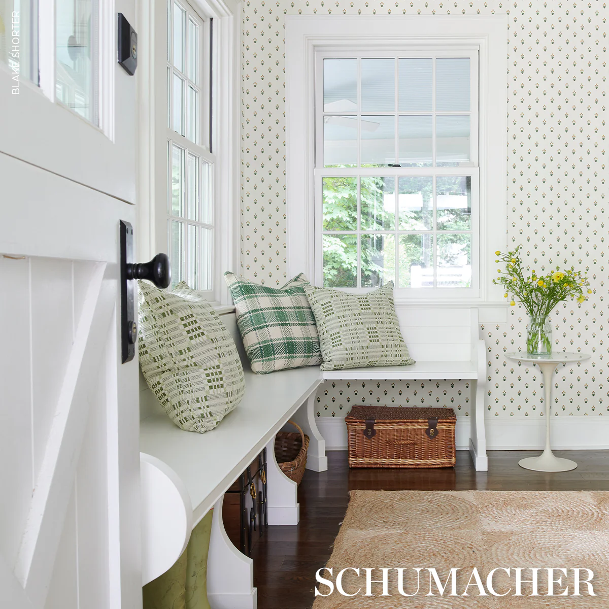 5017660 | Moira Hand Print, Marigold - Schumacher Wallpaper - Image 5