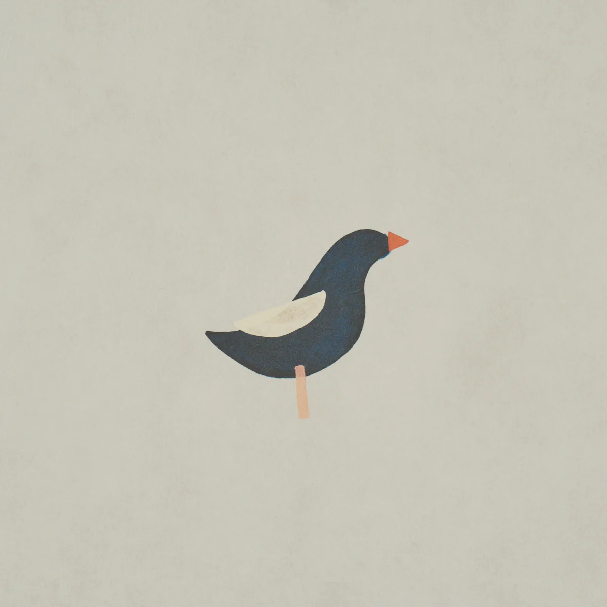5017890 | Birds Print, Black On Natural - Schumacher Wallpaper - Image 3