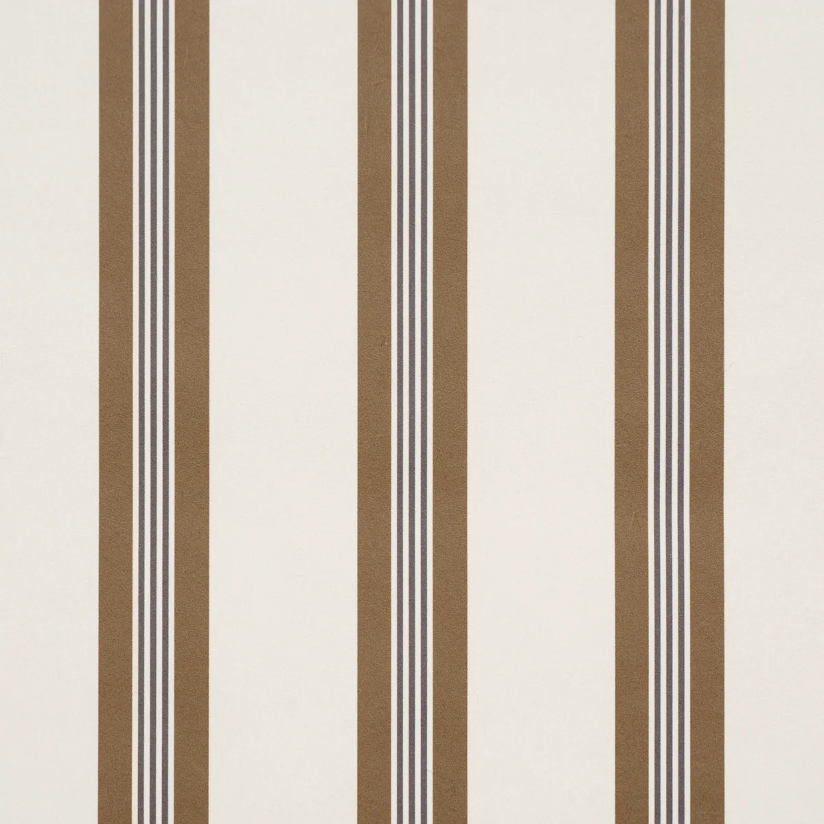 5018174 | Chatham Stripe, Umber - Schumacher Wallpaper - Image 3