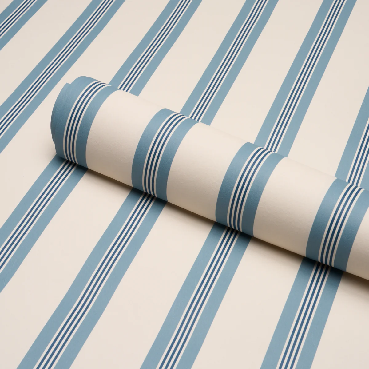 5018176 | Chatham Stripe, Delft - Schumacher Wallpaper - Image 4