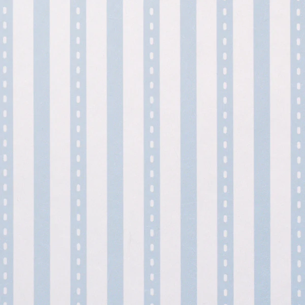 5018200 | Mathis Ticking Stripe, Sky - Schumacher Wallpaper - Image 3