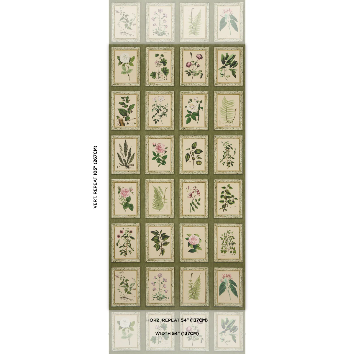 5018311 | Garden'S Trust, English Green - Schumacher Wallpaper - Image 2