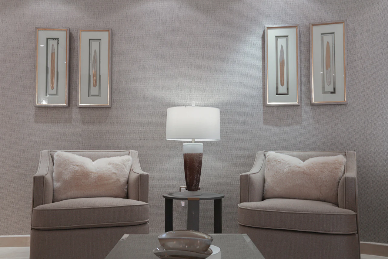 6115 | Suit Yourself, Bespoke Blue - Phillip Jeffries Wallpaper - Image 3